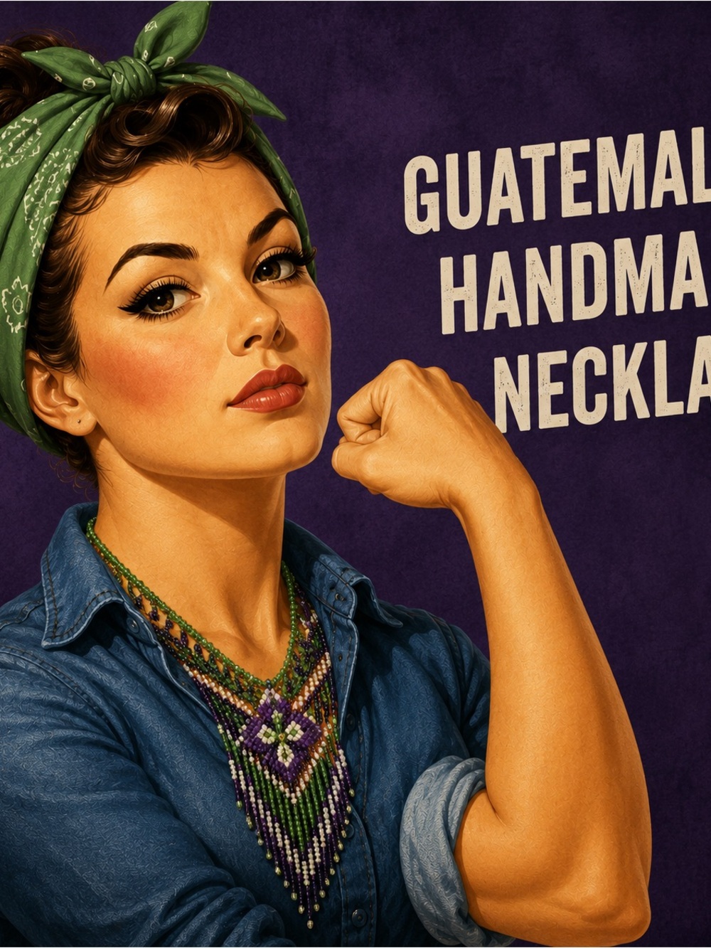 Handmade Guatemalan Beaded Necklace